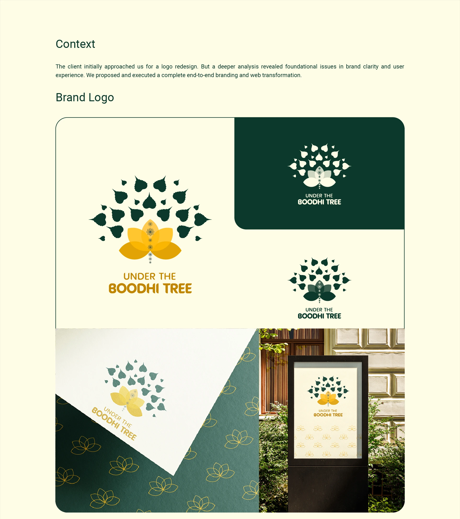 Under the boodhitree